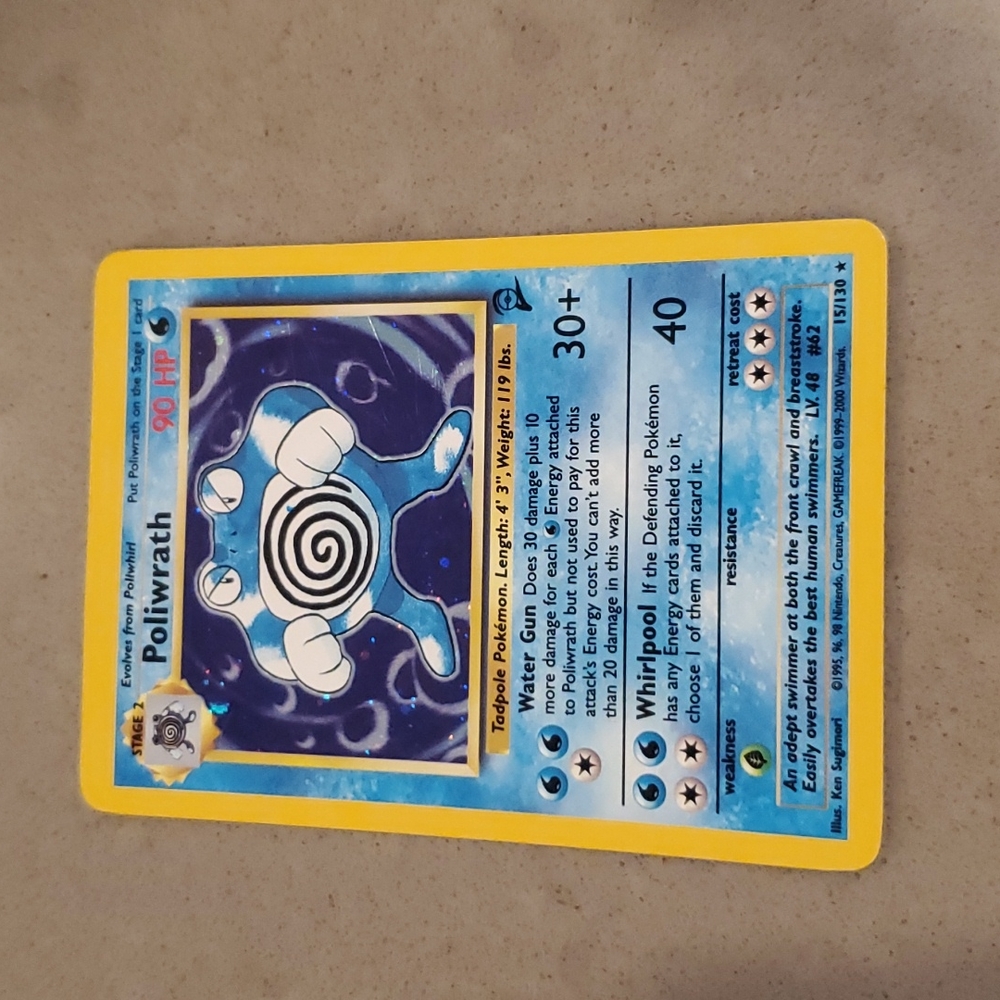 Poliwrath holographic 1995